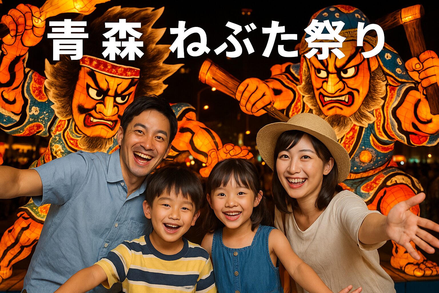 青森ねぶた祭り×家族旅行ガイド｜子連れでも楽しめる夏の感動体験！」 | (仮)ベスト オブ ライフ